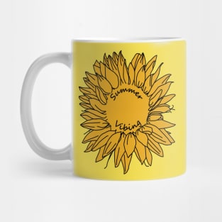 Summer Vibing Sunflower Mug